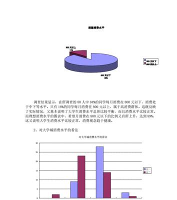 大学生消费情况调查报告（揭示现代大学生消费观念的特点与变化）